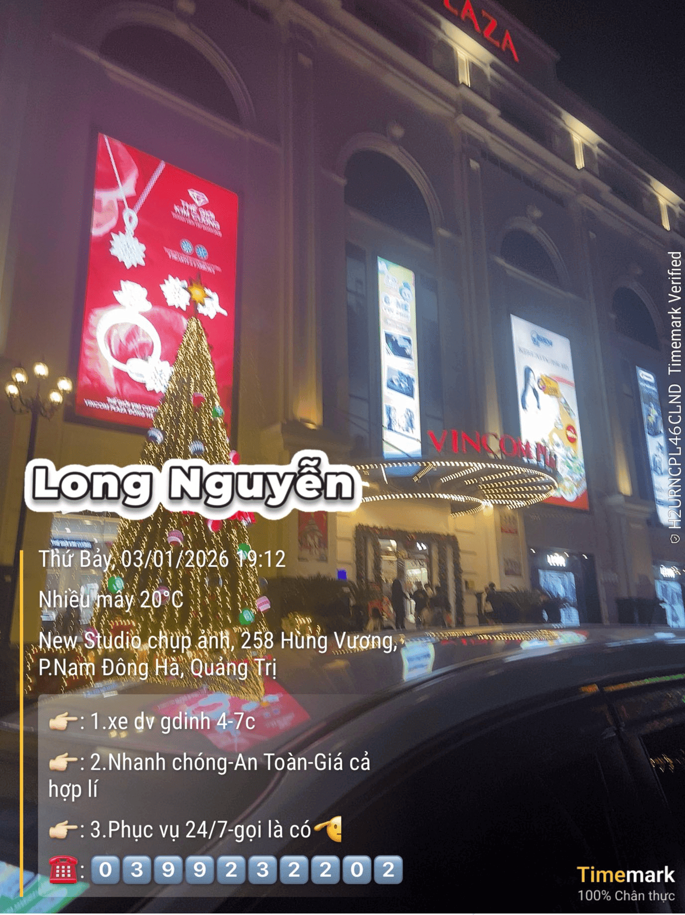 Xe dịch vụ hồ xá